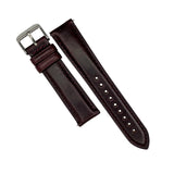 Classic Horween Leather Strap in Chromexcel® Burgundy (20mm)