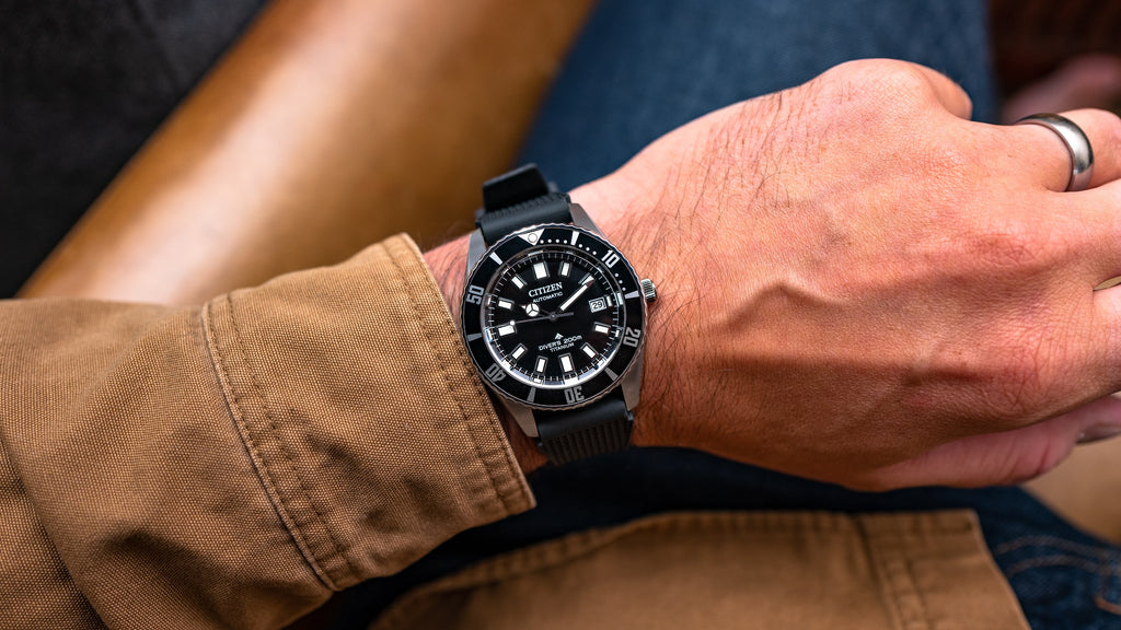 Hands-On Citizen's Latest Titanium Dive Watch Is Neo Vintage Without The Weight