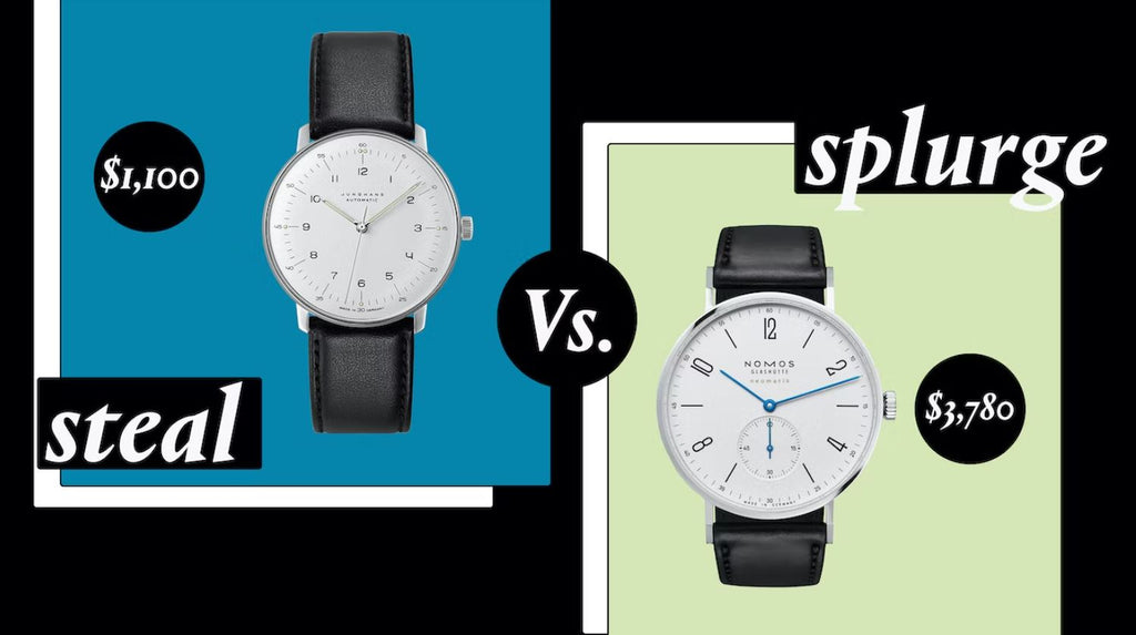 Steal Vs. Splurge Minimalist Madness With NOMOS And Junghans