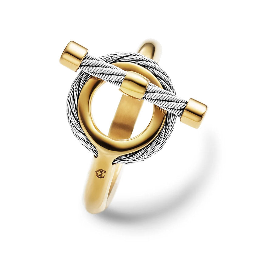 CHARRIOL ST. TROPEZ MARINER TOGGLE RING 02-104-1272-1