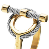 CHARRIOL ST. TROPEZ MARINER TOGGLE RING 02-104-1272-1
