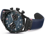 (PRE-ORDER) Junghans 27/3396.00 Pilot Chronoscope Navy Blue Limited Edition Watch (ETA Within 6 - 8 Weeks)