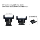 MHB 3-in-1 Fingerprint Lock LCD Remote Control Premium Watch Winder - MHB22B-034