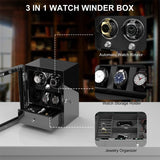 MHB 3-in-1 Premium Watch Winder - MHB22C-023
