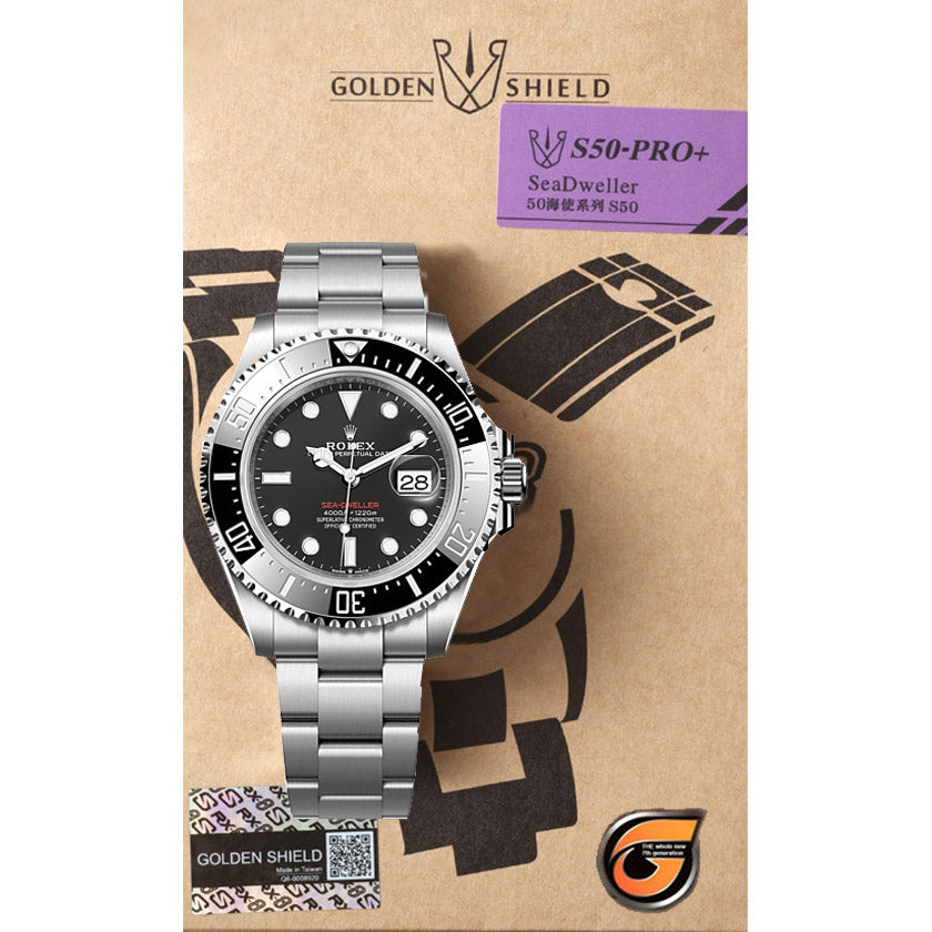 RX8 PRO+ ROLEX SEA DWELLER 43MM PROTECTION FILM (Covers 95% of the watch)