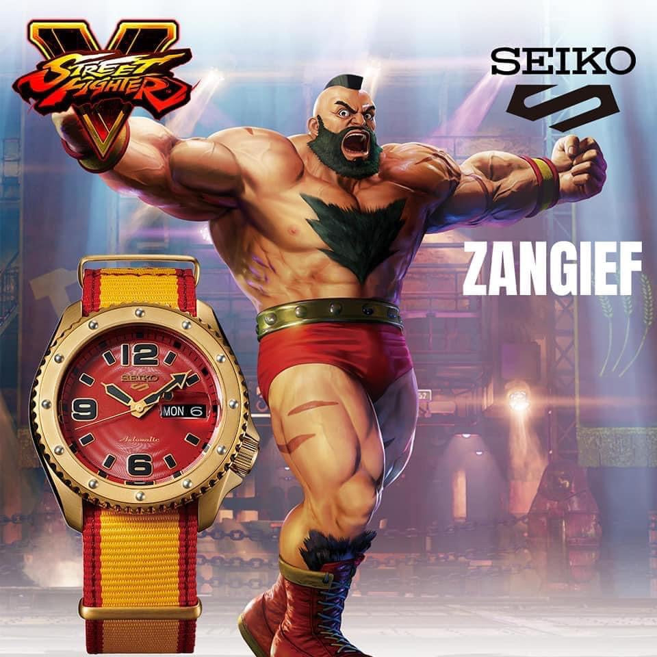 SEIKO 5 Sports Limited Edition - SRPF24K1 ZANGIEF