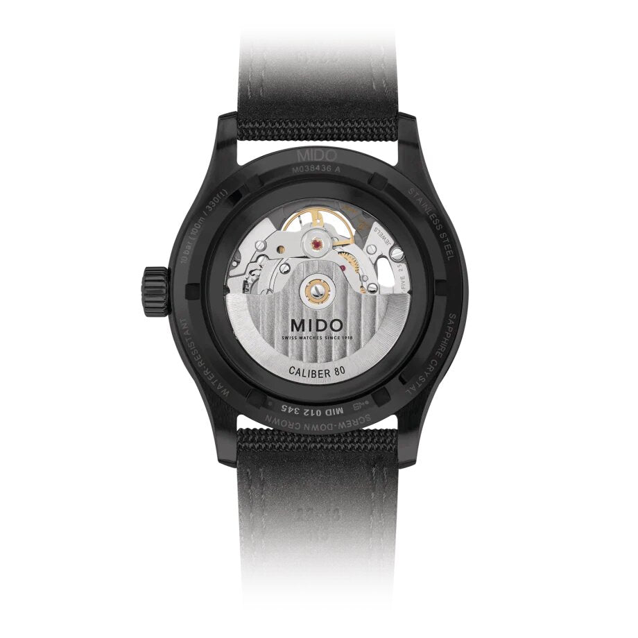Multifort Skeleton Vertigo Swiss Watch (M038.436.37.051.00) back