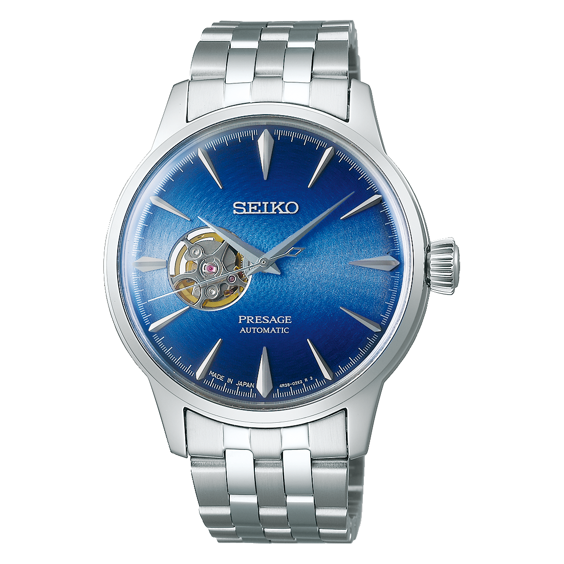 SEIKO PRESAGE AUTOMATIC COCKTAIL TIME "ACAPULCO BLUE" - SSA439J1