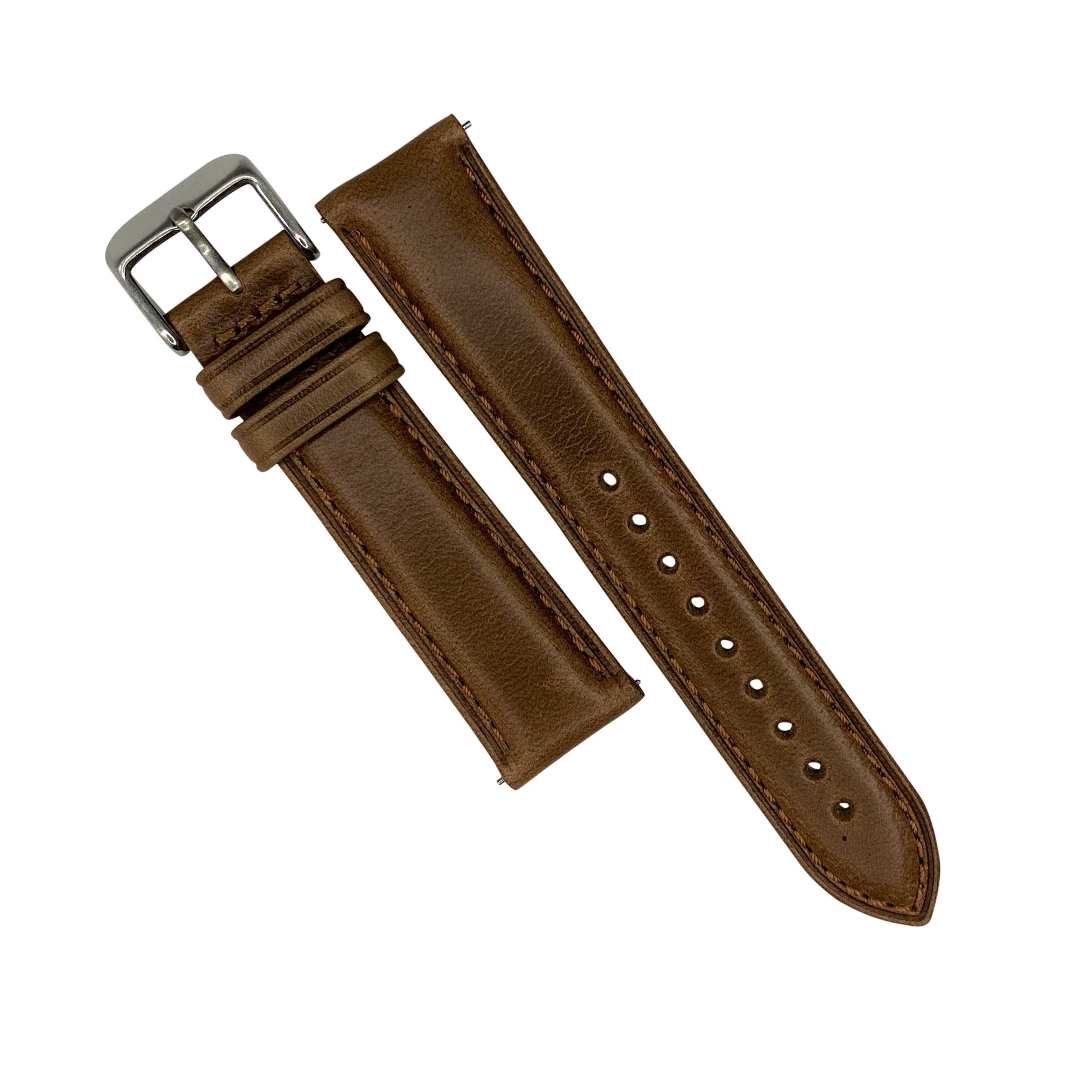 Classic Horween Leather Strap in Chromexcel® Tan (22mm)